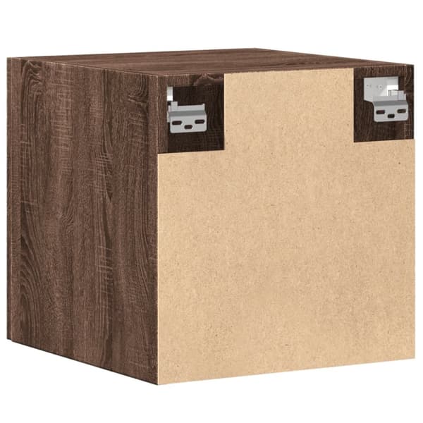 vidaXL Veggskap brun eik 40x42,5x40 cm konstruert tre