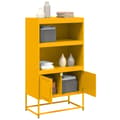 Miniatyrbillede 6 af 11: vidaXL skab 68,5x38,5x107 cm stål hvid