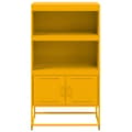 Miniatyrbillede 7 af 11: vidaXL skab 68,5x38,5x107 cm stål hvid