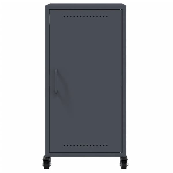vidaXL skab 36x39x72 cm stål antracitgrå