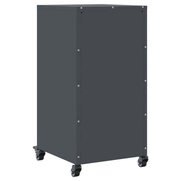 vidaXL skab 36x39x72 cm stål antracitgrå