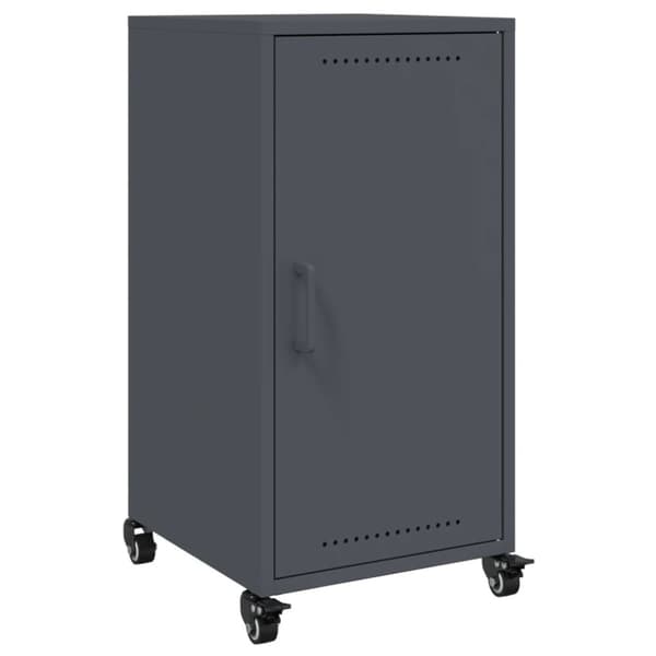 vidaXL skab 36x39x72 cm stål antracitgrå