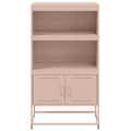 Miniatyrbillede 7 af 11: vidaXL skab 68,5x38,5x107 cm stål sennepsgul