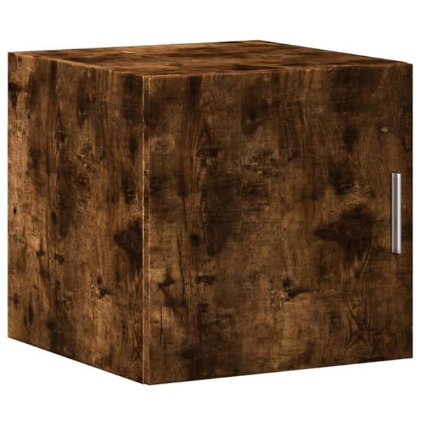 vidaXL Veggskap røkt eik 40x42,5x40 cm konstruert tre