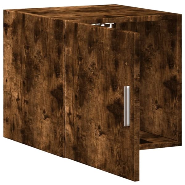 vidaXL Veggskap røkt eik 40x42,5x40 cm konstruert tre