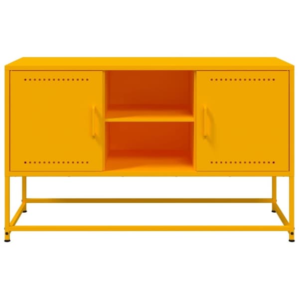 vidaXL skab 36x39x123 cm stål hvid