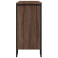 Pikkukuva 6 / 11: vidaXL Senkki ruskea tammi 101x35,5x74,5 cm tekninen puu