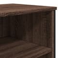Pikkukuva 8 / 11: vidaXL Senkki ruskea tammi 101x35,5x74,5 cm tekninen puu