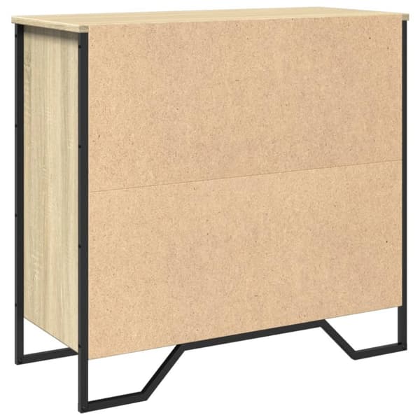 vidaXL Senkki Sonoma-tammi 79,5x35,5x74,5 cm tekninen puu