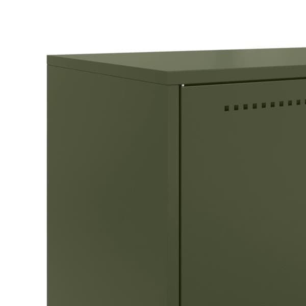 vidaXL skab 68,5x38,5x123,5 cm stål hvid