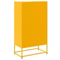 Miniatyrbillede 9 af 11: vidaXL skab 68,5x38,5x123,5 cm stål sennepsgul