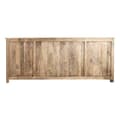 Pikkukuva 6 / 6: Sivupöytä DKD Home Decor Valkoinen Luonnollinen Vaaleanruskea Mangopuu 210 x 40 x 82 cm