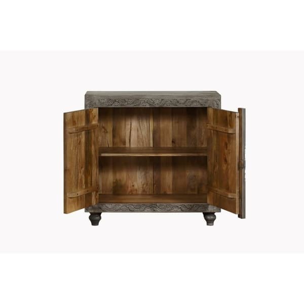 Sidebord Home ESPRIT Lysebrun Tre 91,5 x 40 x 90 cm