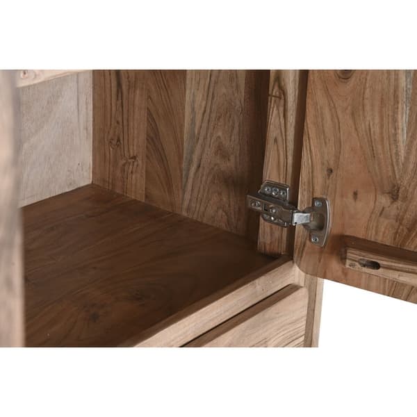Sidebord Home ESPRIT Lysebrun Akasia 90 x 45 x 160 cm