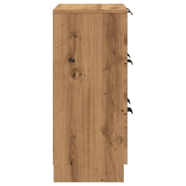 vidaXL skænk 60x30x70 cm konstrueret træ kunsteg