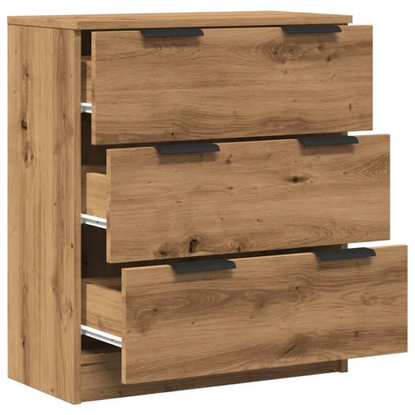 vidaXL skænk 60x30x70 cm konstrueret træ kunsteg