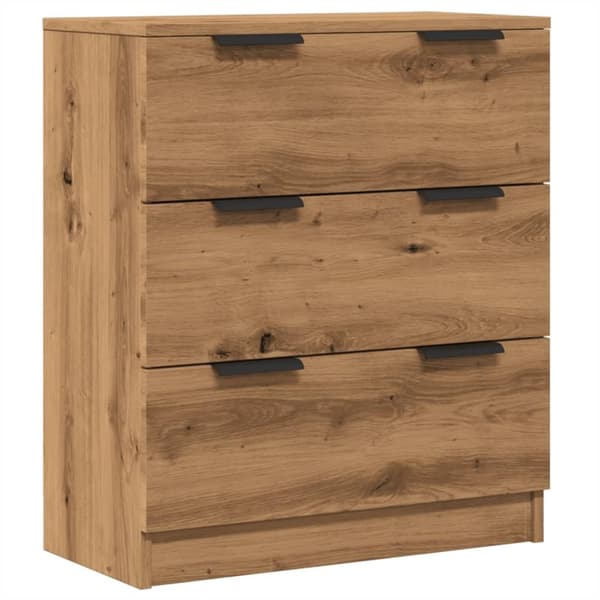 vidaXL skænk 60x30x70 cm konstrueret træ kunsteg