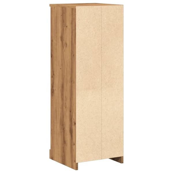 vidaXL Högskåp ek 36x35,5x103,5 cm konstruerat trä