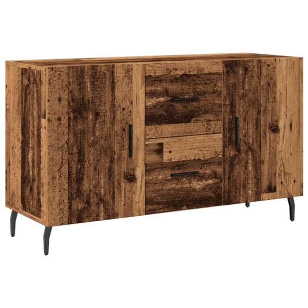 vidaXL Skjenk gammelt tre 100x36x60 cm konstruert tre