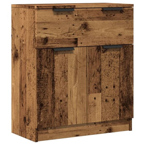 vidaXL Skänk åldrat trä 60x30x70 cm konstruerat trä