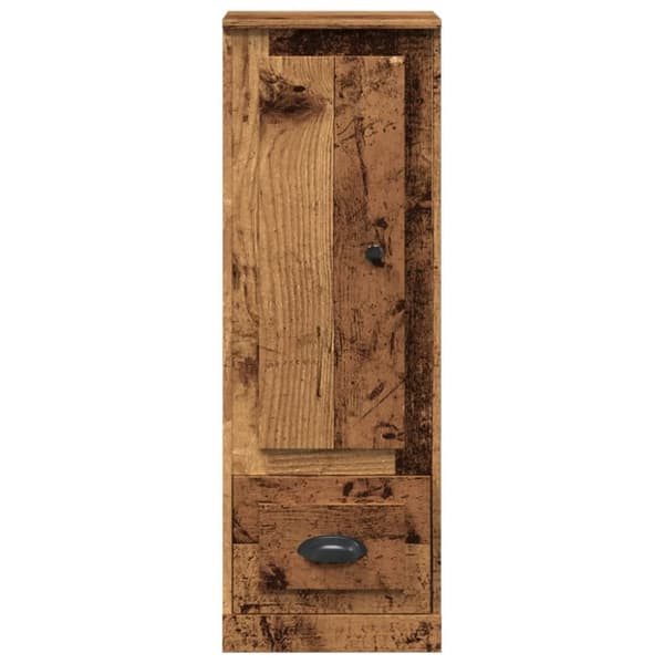 vidaXL skab 36x35,5x103,5 cm konstrueret træ gammelt træ-look