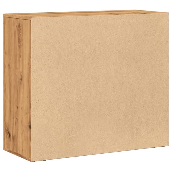 vidaXL Senkki artesaani tammi 80x33x70 cm tekninen puu