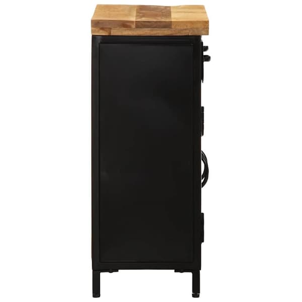 vidaXL Skjenk 55x30x71 cm heltre mango