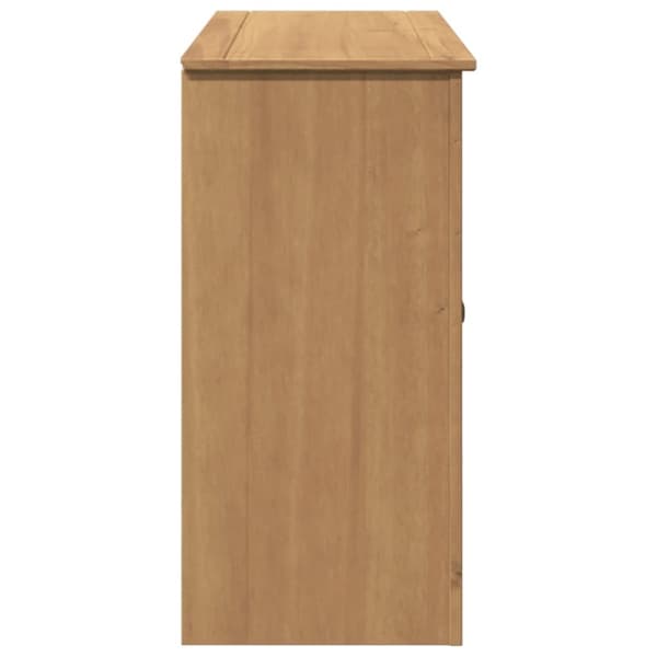vidaXL Skänk med lådor Panama 112x40x80 cm massiv furu