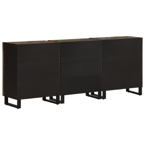 vidaXL Skjenker 3 stk 60x34x75 cm heltre akasie