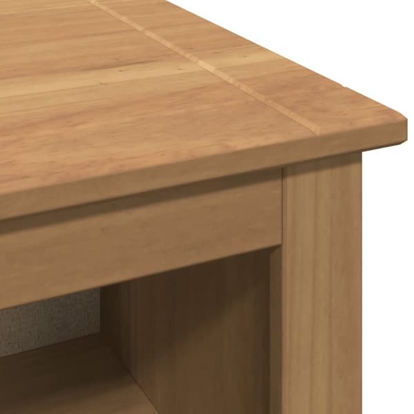 vidaXL Skänk med låda Panama 93x40x80 cm massiv furu