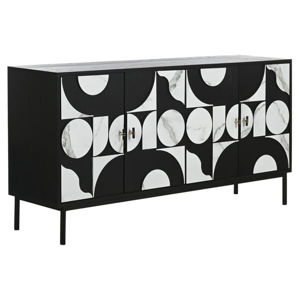 Skänk Home ESPRIT Metall Gran 160 x 40 x 80 cm