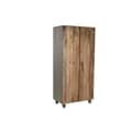 Miniatyrbillede 3 af 11: Skab Home ESPRIT Lys brun Træ 85,5 x 47 x 180 cm