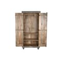 Miniatyrbillede 4 af 11: Skab Home ESPRIT Lys brun Træ 85,5 x 47 x 180 cm