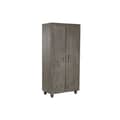 Miniatyrbillede 1 af 11: Skab Home ESPRIT Lys brun Træ 85,5 x 47 x 180 cm