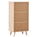 Pikkukuva 8 / 8: Highboard - 2 ovea ja 2 laatikkoa - maalaistyyli - luonnollinen