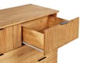 Miniatyrbilde 8 av 10: Kommode i Lyst Tre Furu med 4 Skuffer Moderne Design Soverom Stue