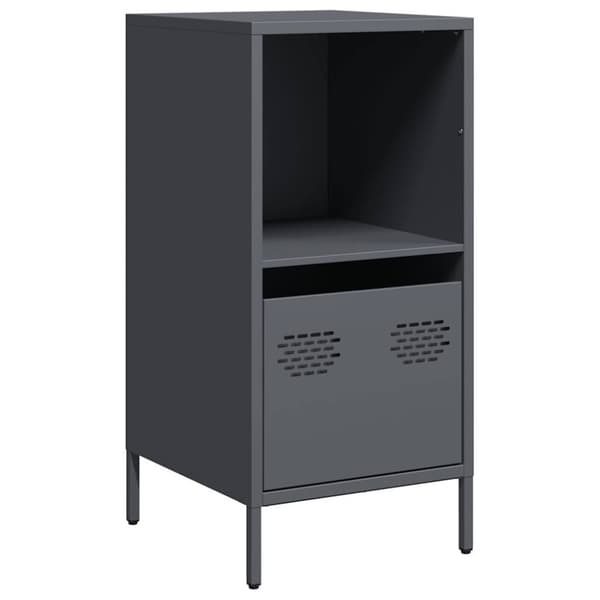vidaXL skænk 35x39x73,5 cm koldvalset stål antracitgrå
