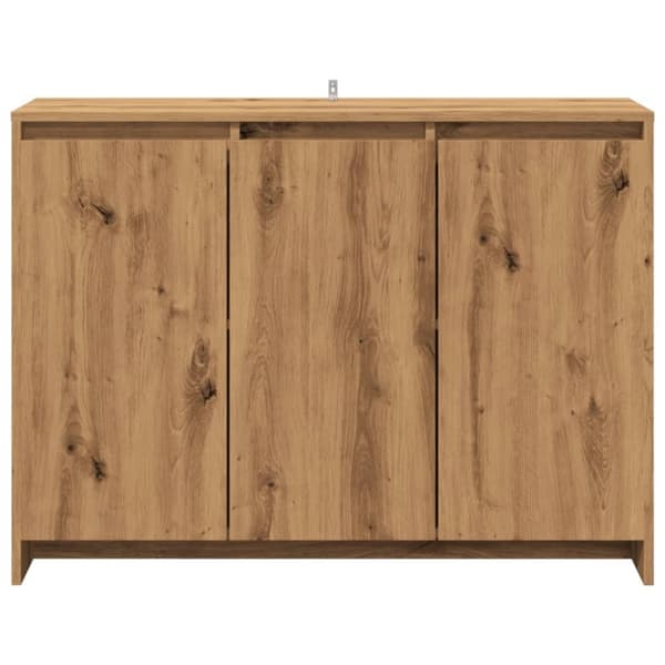 vidaXL Senkki käsityöläinen tammi 102x33x75 cm tekninen puu