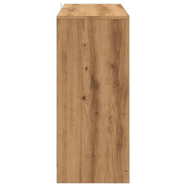 vidaXL Senkki käsityöläinen tammi 102x33x75 cm tekninen puu