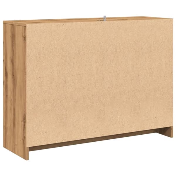 vidaXL Senkki käsityöläinen tammi 102x33x75 cm tekninen puu