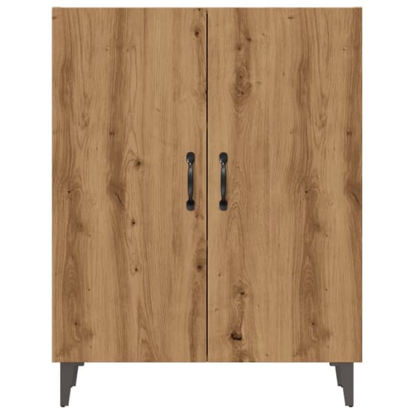 vidaXL skab 70x34x90 cm konstrueret træ kunsteg
