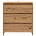 Pikkukuva 5 / 11: vidaXL Senkki käsityöläinen tammi 70x41x75 cm tekninen puu