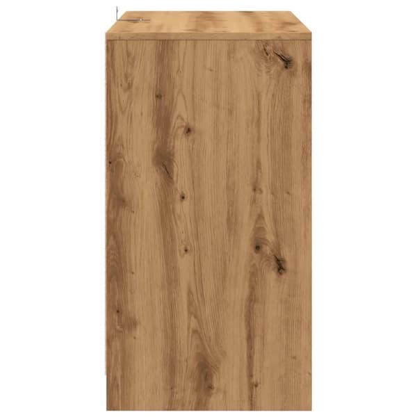 vidaXL Senkki käsityöläinen tammi 70x41x75 cm tekninen puu