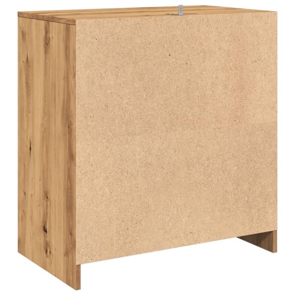 vidaXL Senkki käsityöläinen tammi 70x41x75 cm tekninen puu