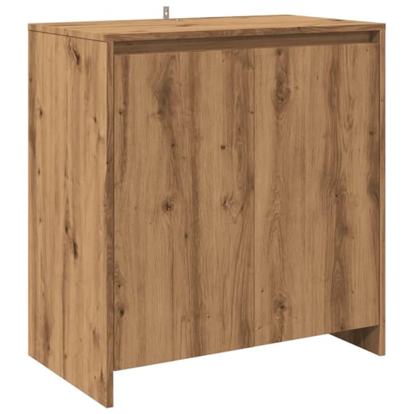 vidaXL skænk 70x41x75 cm konstrueret træ kunsteg