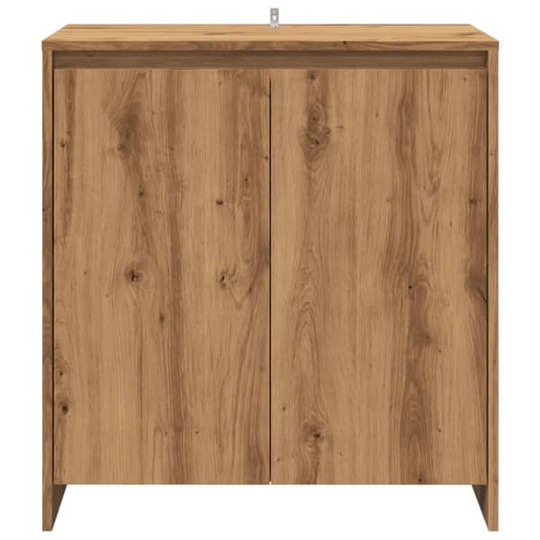 vidaXL skænk 70x41x75 cm konstrueret træ kunsteg