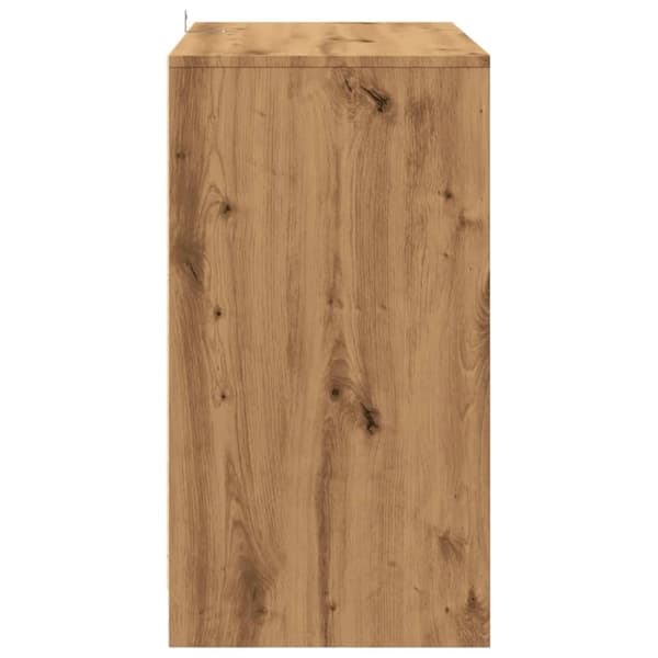 vidaXL skænk 70x41x75 cm konstrueret træ kunsteg