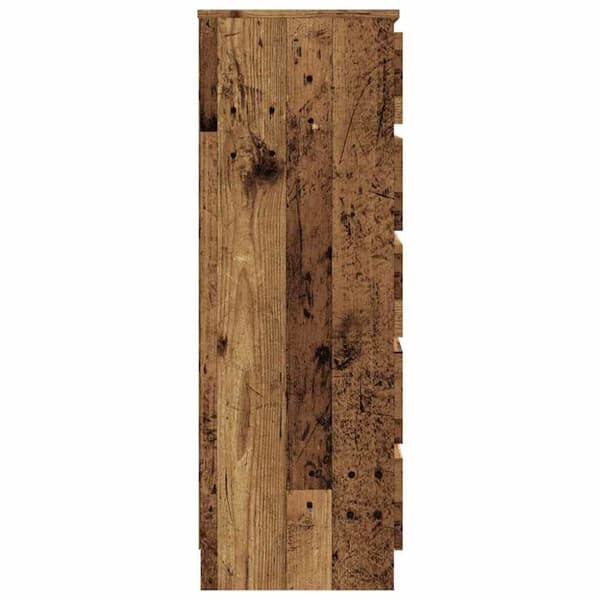 vidaXL Laatikosto vanha puu 60x36x103 cm tekninen puu