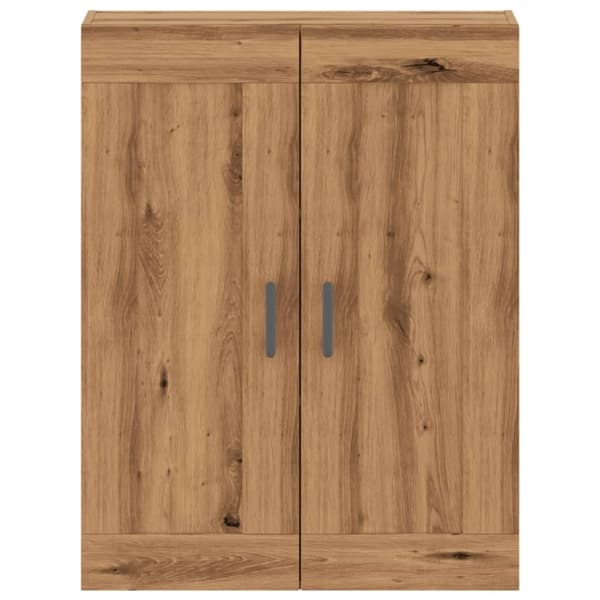 vidaXL Skänk artisan ek 69,5x34x90 cm konstruerat trä