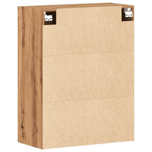 vidaXL Skänk artisan ek 69,5x34x90 cm konstruerat trä
